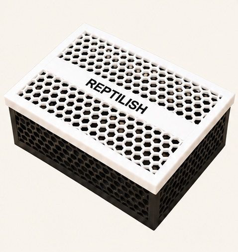 01 White lid · black logo